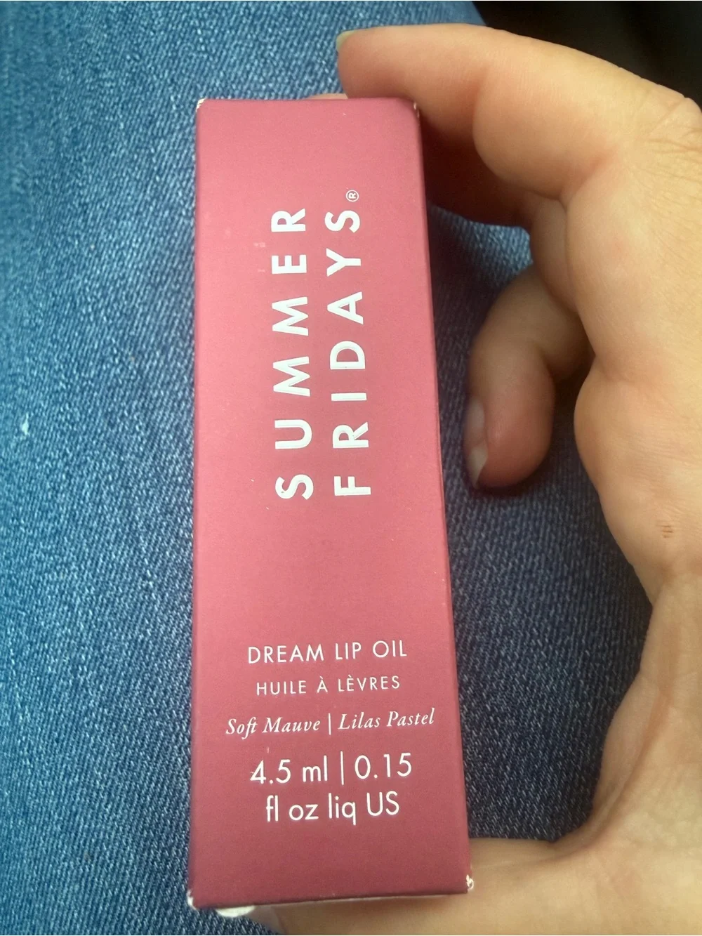 💚 2/$30 Summer Fridays Dream Lip Oil - Soft Mauve